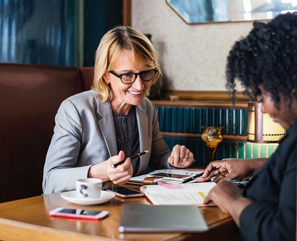 Legal team consultation